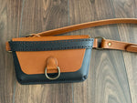 Load image into Gallery viewer, Conversion Bag - Cognac Navy Classic Straight
